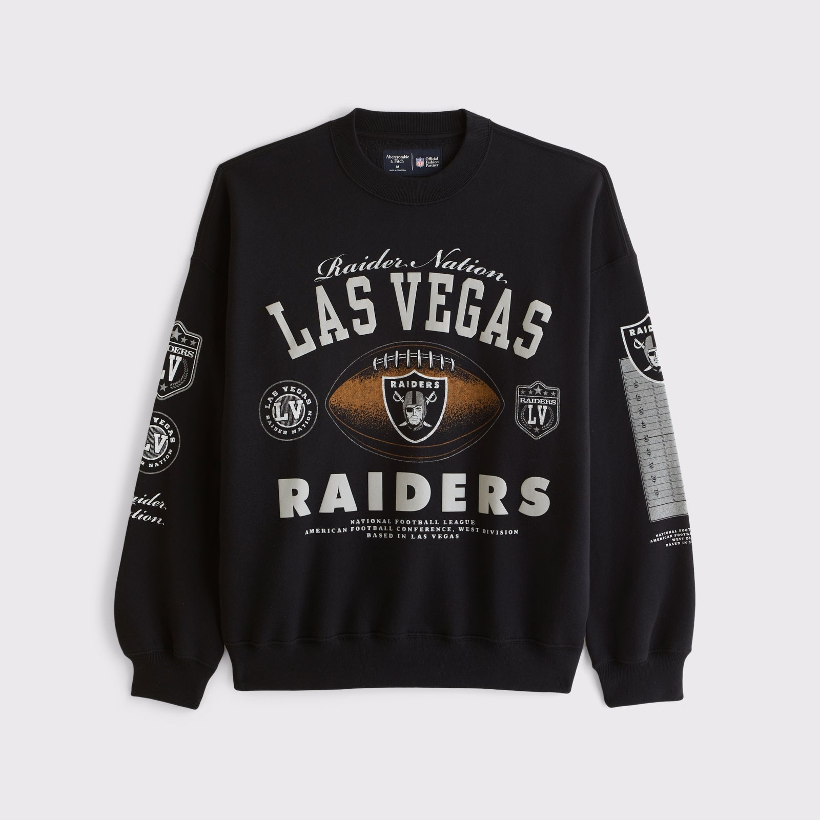 Abercrombie Green Bay Packers Crew Sweatshirt