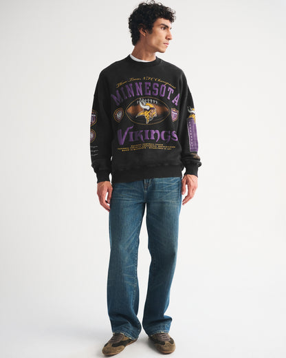 Abercrombie Green Bay Packers Crew Sweatshirt
