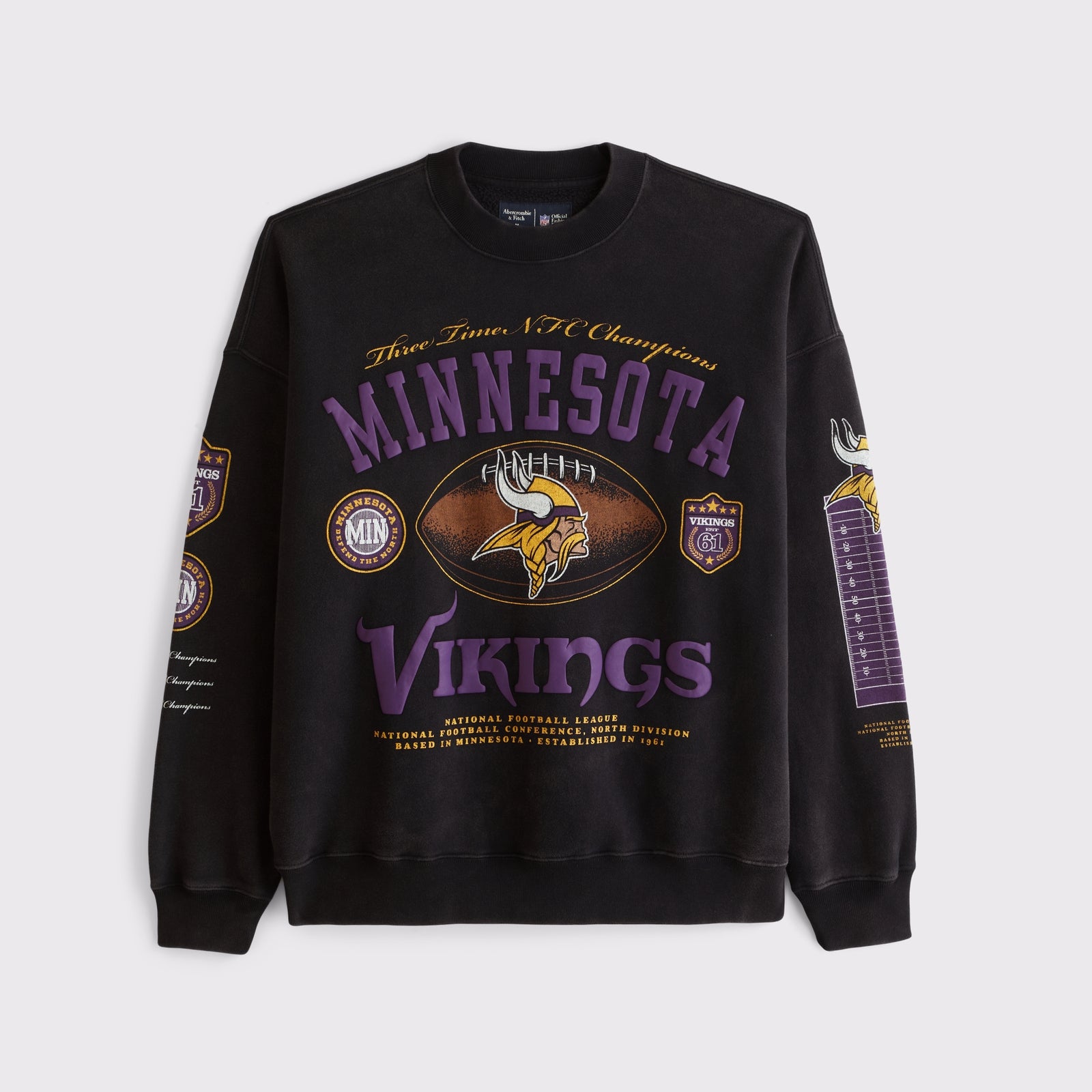 Abercrombie Green Bay Packers Crew Sweatshirt
