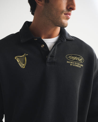 Abercrombie Guinness Polo Sweatshirt