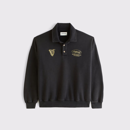 Abercrombie Guinness Polo Sweatshirt