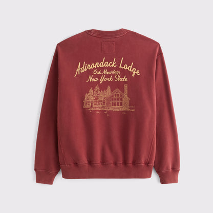 Abercrombie Heritage Heavyweight Popover Hoodie