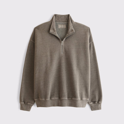 Abercrombie Essential Half-Zip Sweatshirt