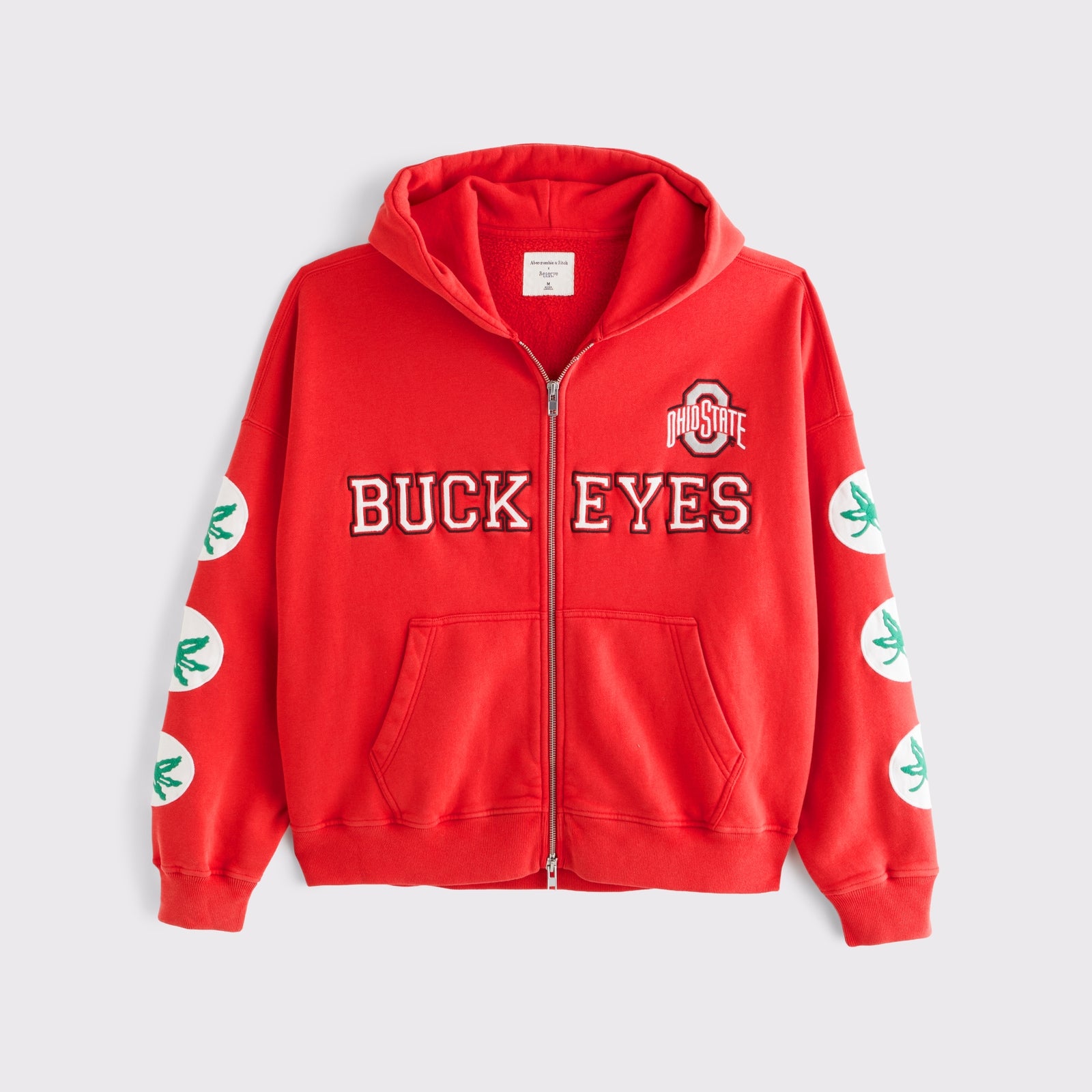 Abercrombie Ohio State Buckeyes Popover Hoodie