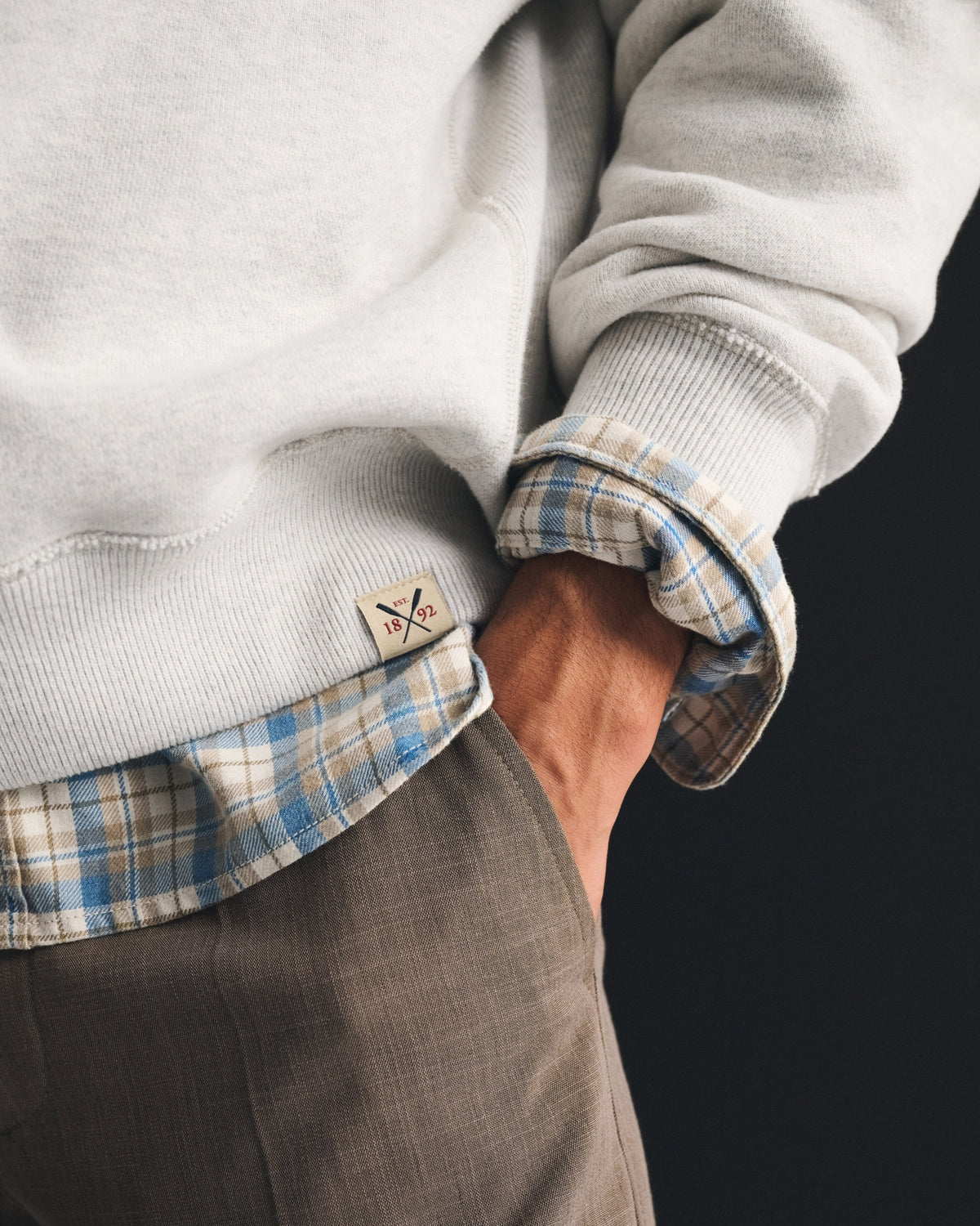 Abercrombie Heritage Heavyweight Crew Sweatshirt