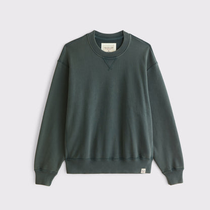Abercrombie Heritage Heavyweight Crew Sweatshirt