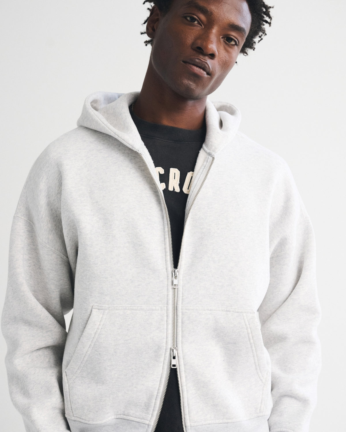 Abercrombie Essential Full-Zip Hoodie