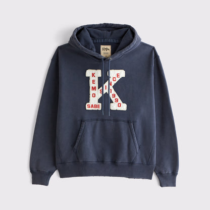 Abercrombie Heritage Heavyweight Kemo Sabe Popover Hoodie
