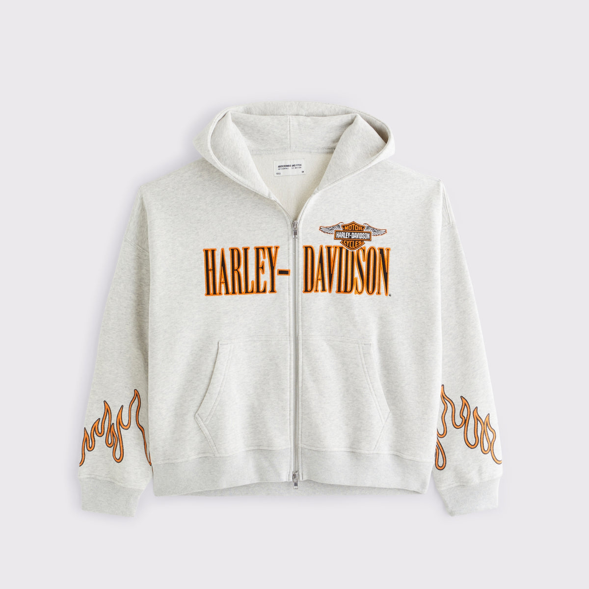 Abercrombie Harley-Davidson Full-Zip Hoodie