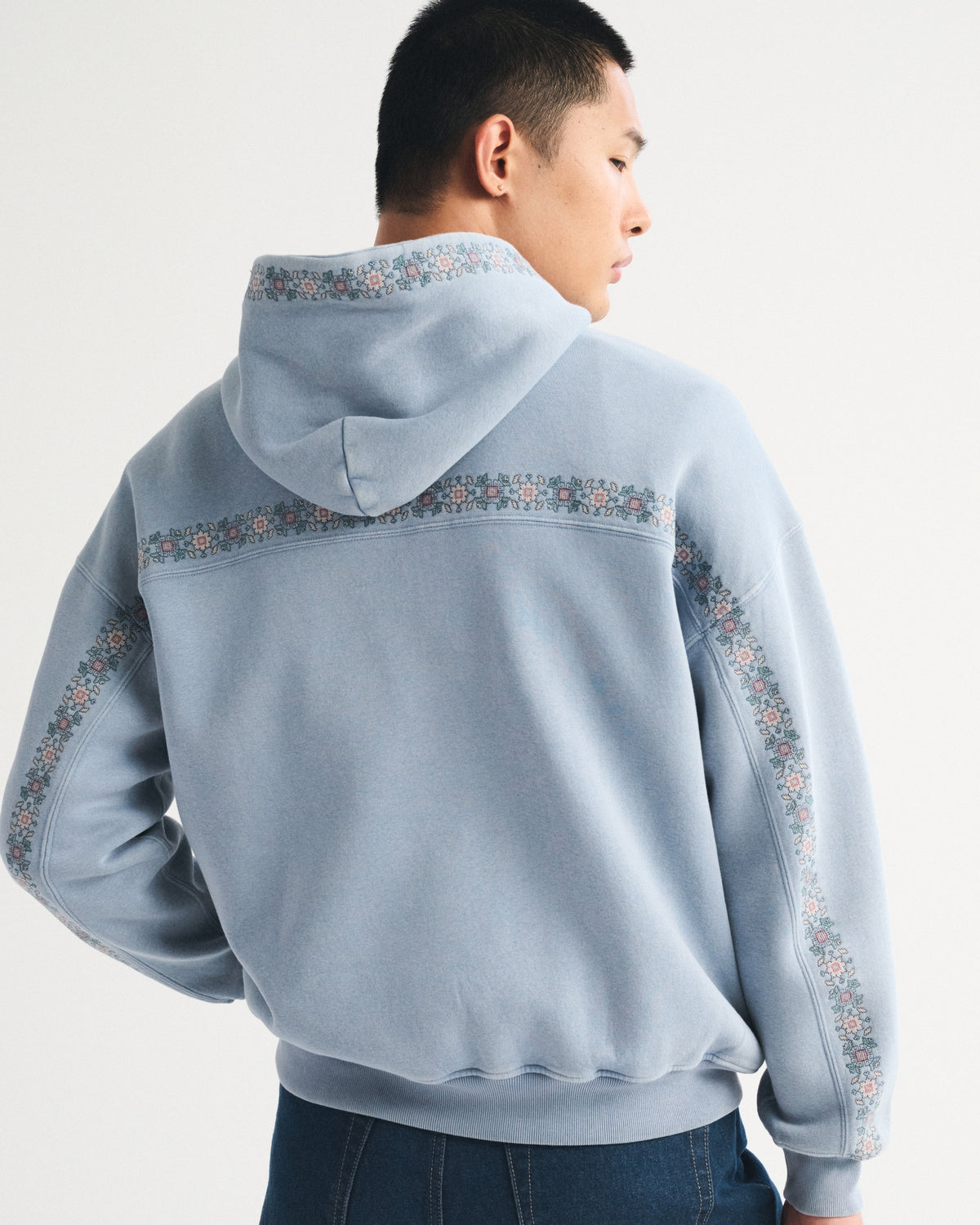 Abercrombie Essential Popover Camo Hoodie