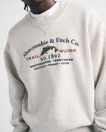 Abercrombie Heritage Heavyweight Popover Hoodie