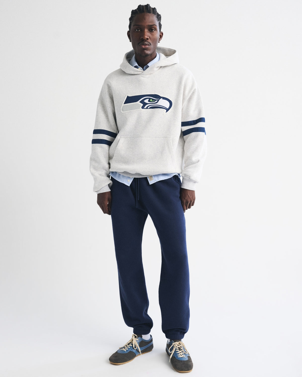 Abercrombie Buffalo Bills Popover Hoodie