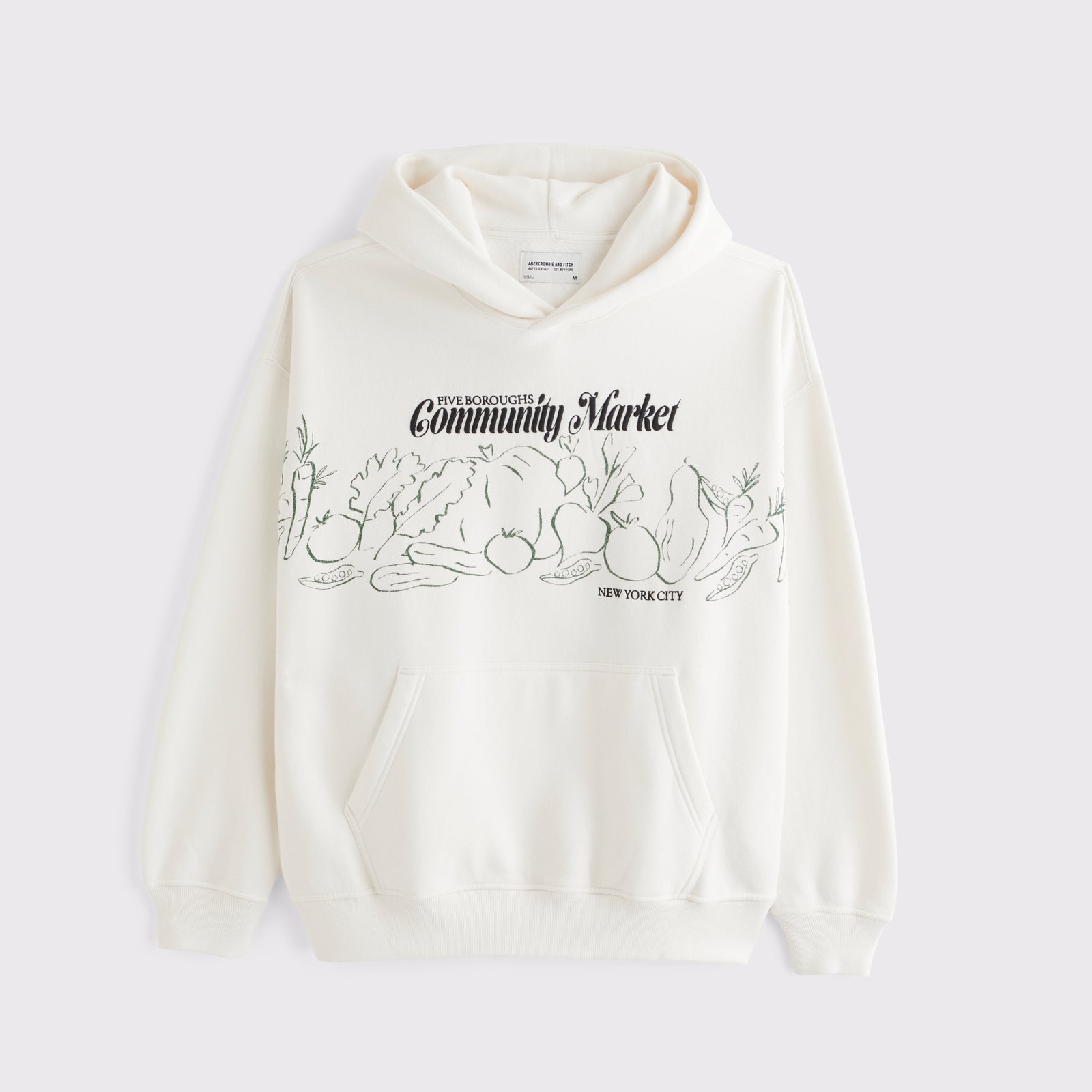 Abercrombie Farmer's Market Essential Popover Hoodie