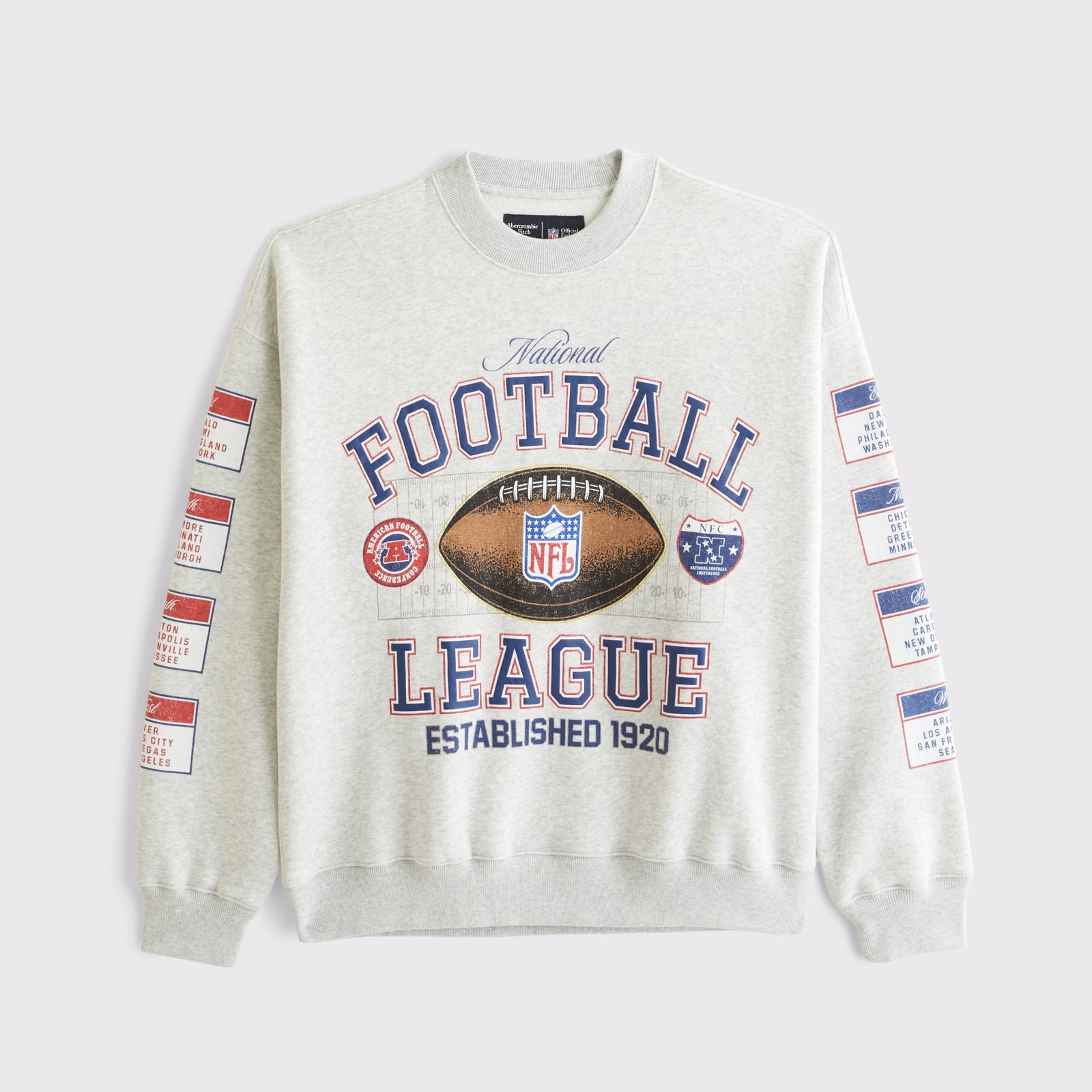 Abercrombie Green Bay Packers Crew Sweatshirt