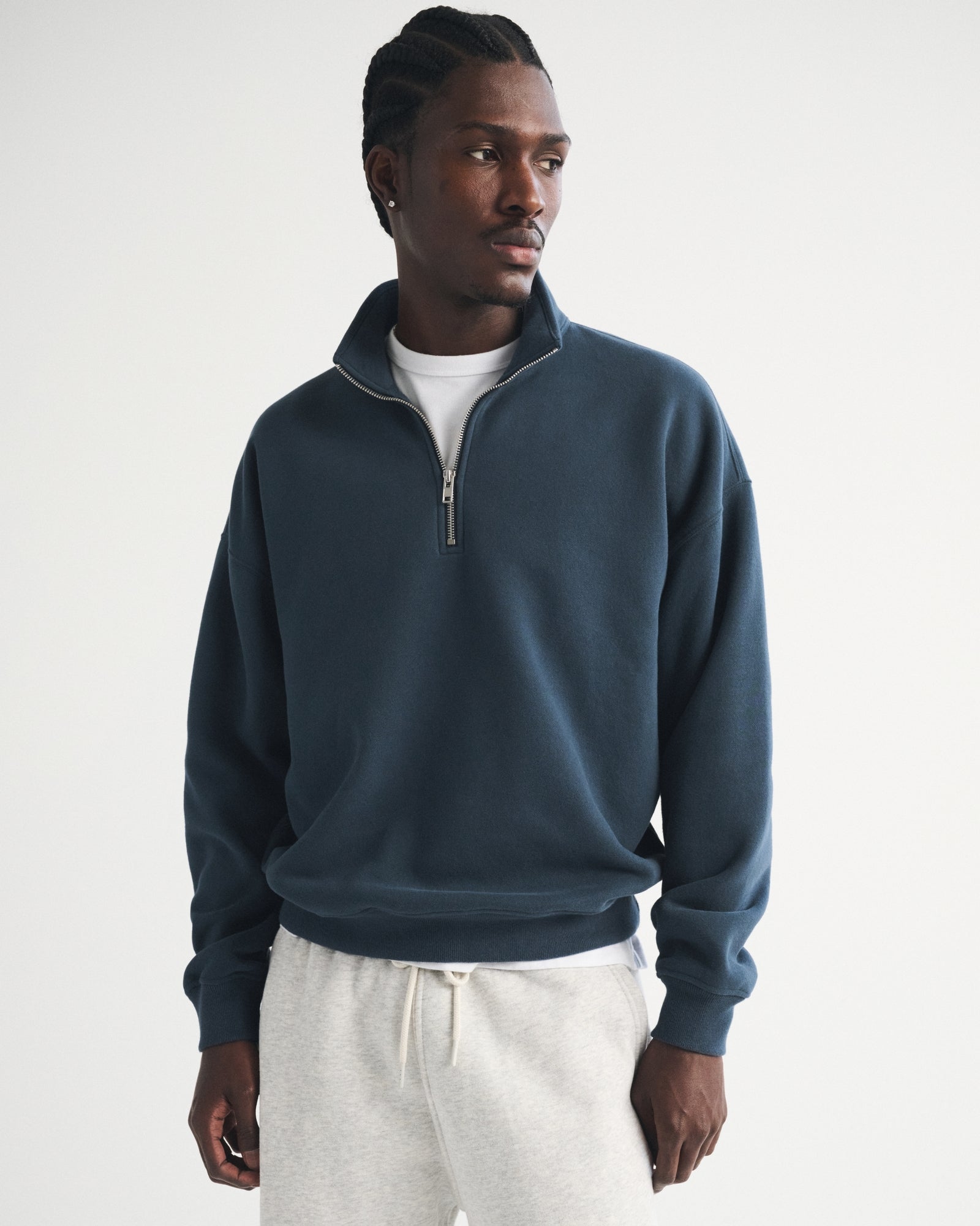 Abercrombie Essential Half-Zip Sweatshirt