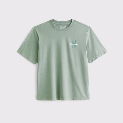 Abercrombie Premium Heavyweight 2.0 Logo Tee