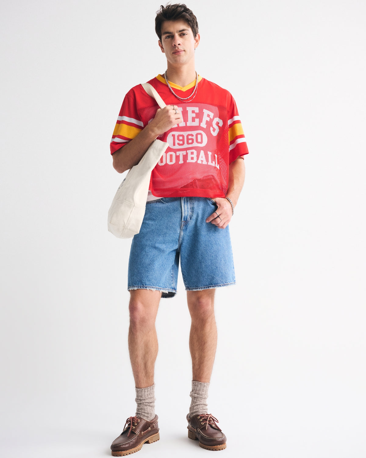 Abercrombie Kansas City Chiefs Mesh Tee