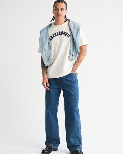 Abercrombie Premium Heavyweight 2.0 Logo Tee