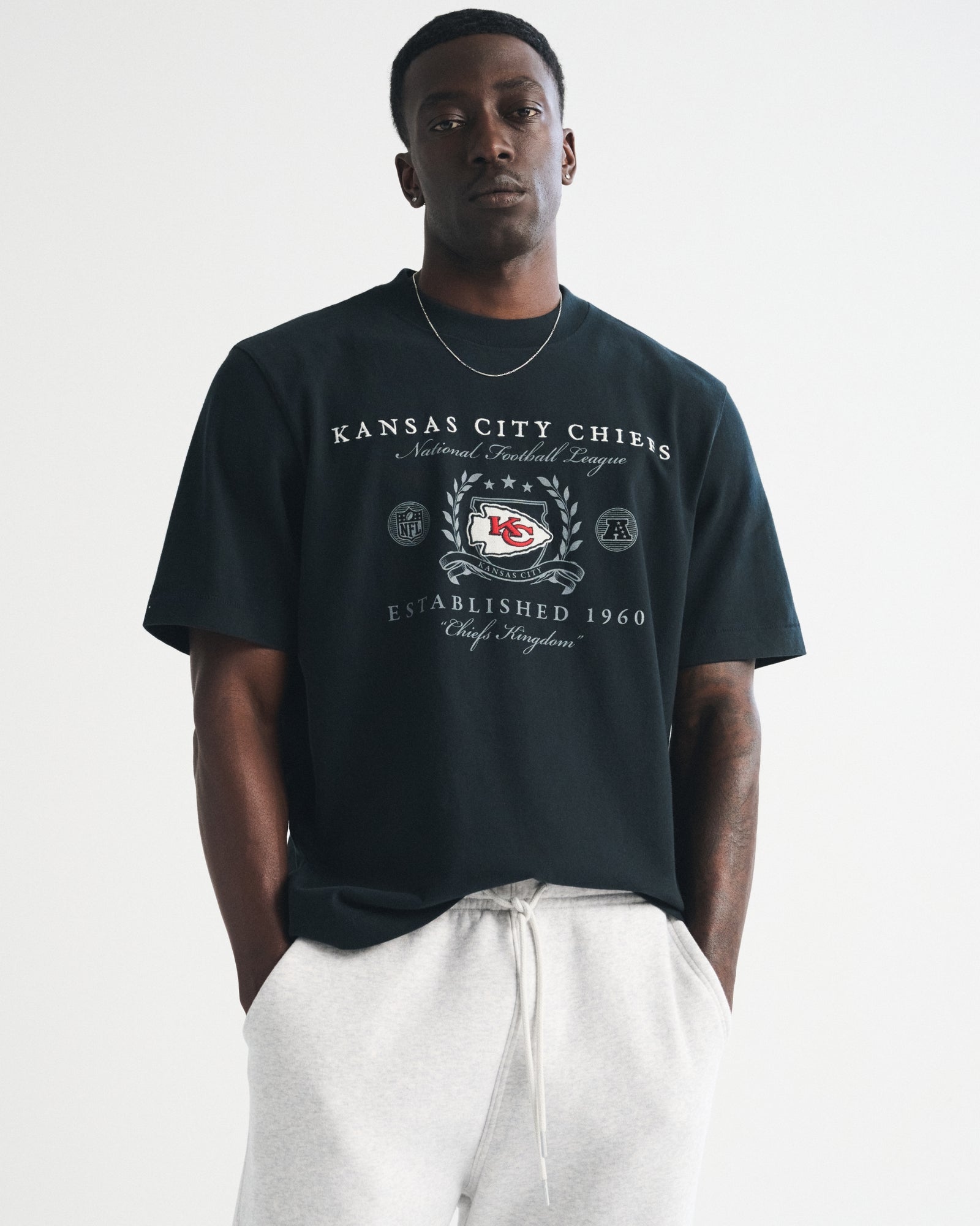 Abercrombie Tennessee Titans Premium Heavyweight 2.0 Tee