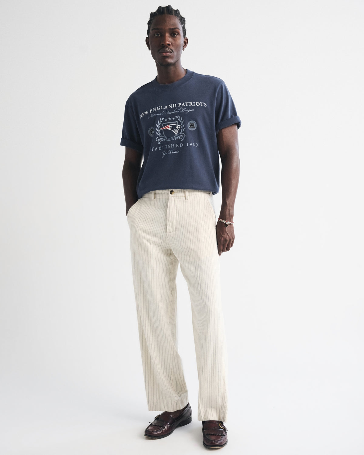 Abercrombie Tennessee Titans Premium Heavyweight 2.0 Tee