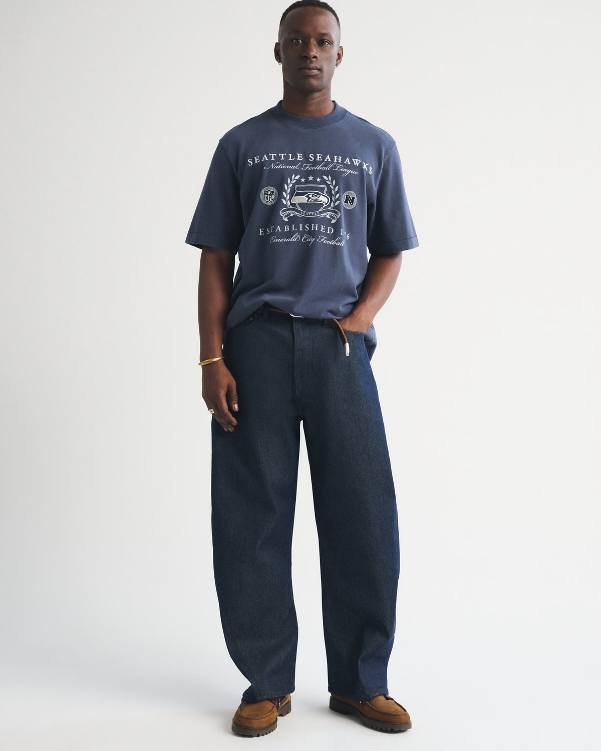 Abercrombie Tennessee Titans Premium Heavyweight 2.0 Tee