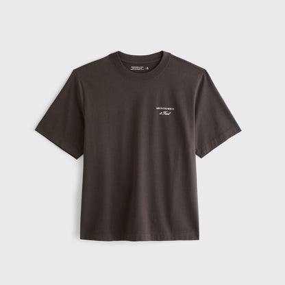 Abercrombie Premium Heavyweight 2.0 Logo Tee