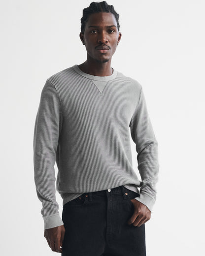Abercrombie Long-Sleeve Classic Waffle Tee