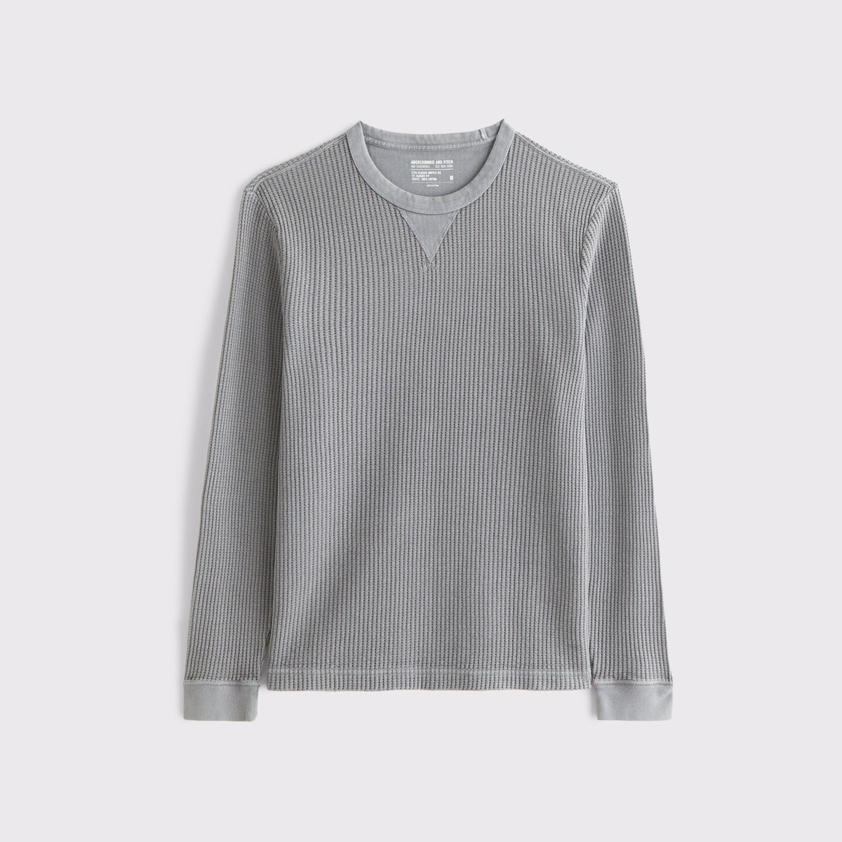Abercrombie Long-Sleeve Classic Waffle Tee