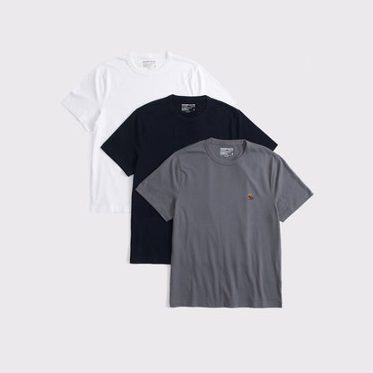 Abercrombie 3-Pack Classic Essential Icon Tees