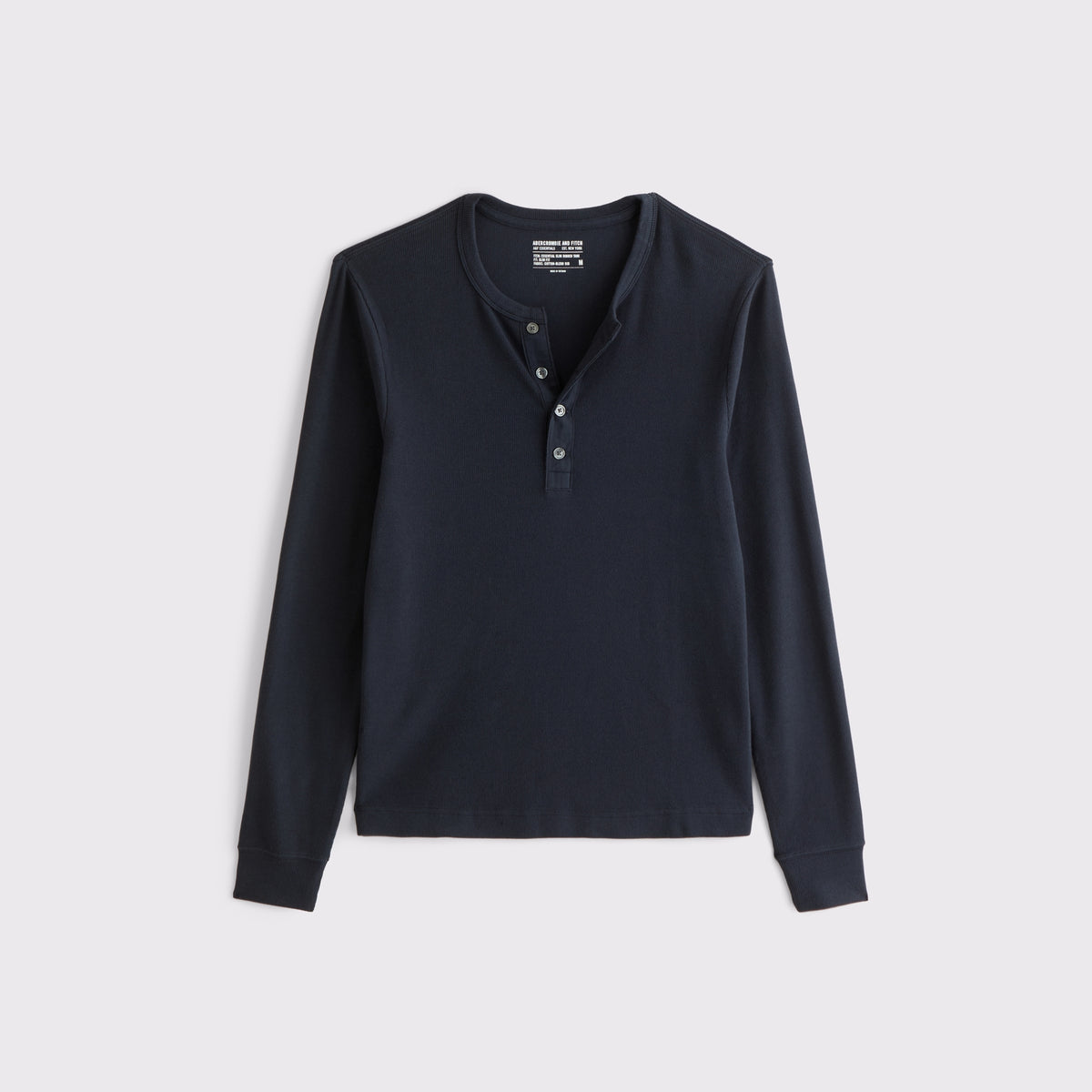 Abercrombie Essential Slim Ribbed Henley