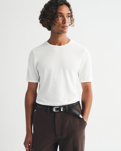 Abercrombie Slim Micro-Waffle Tee
