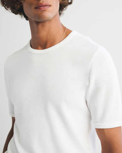 Abercrombie Slim Micro-Waffle Tee