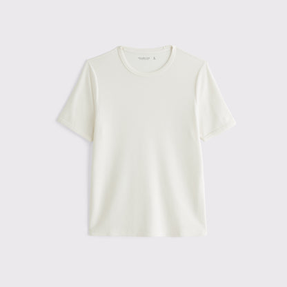 Abercrombie Slim Micro-Waffle Tee