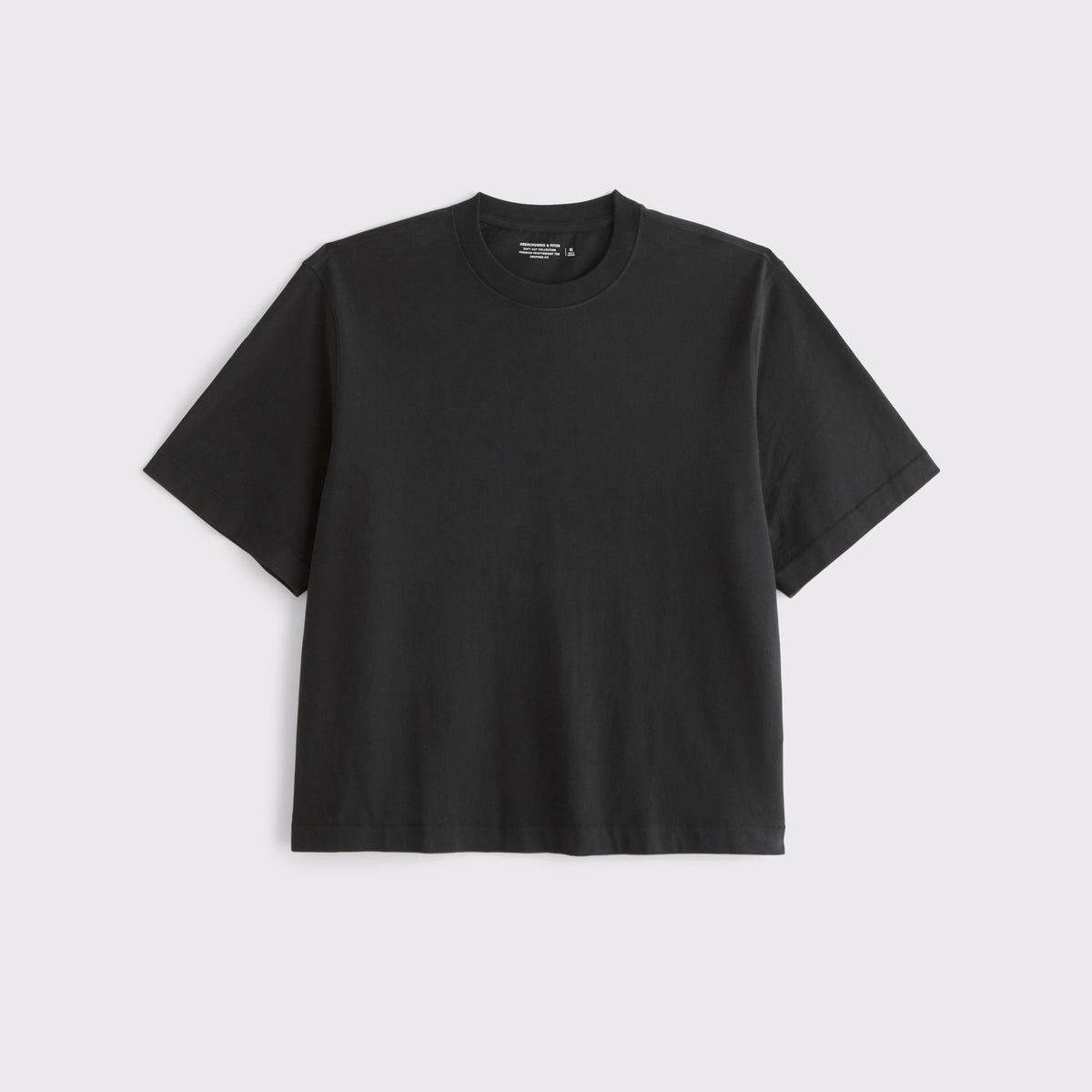 Abercrombie Premium Heavyweight Cropped Tee