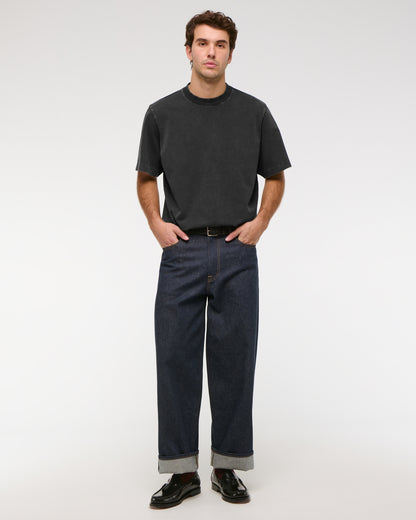 Abercrombie Premium Heavyweight Cropped Tee