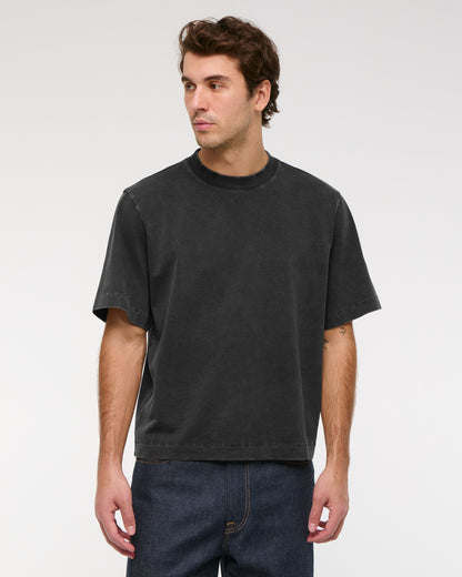 Abercrombie Premium Heavyweight Cropped Tee