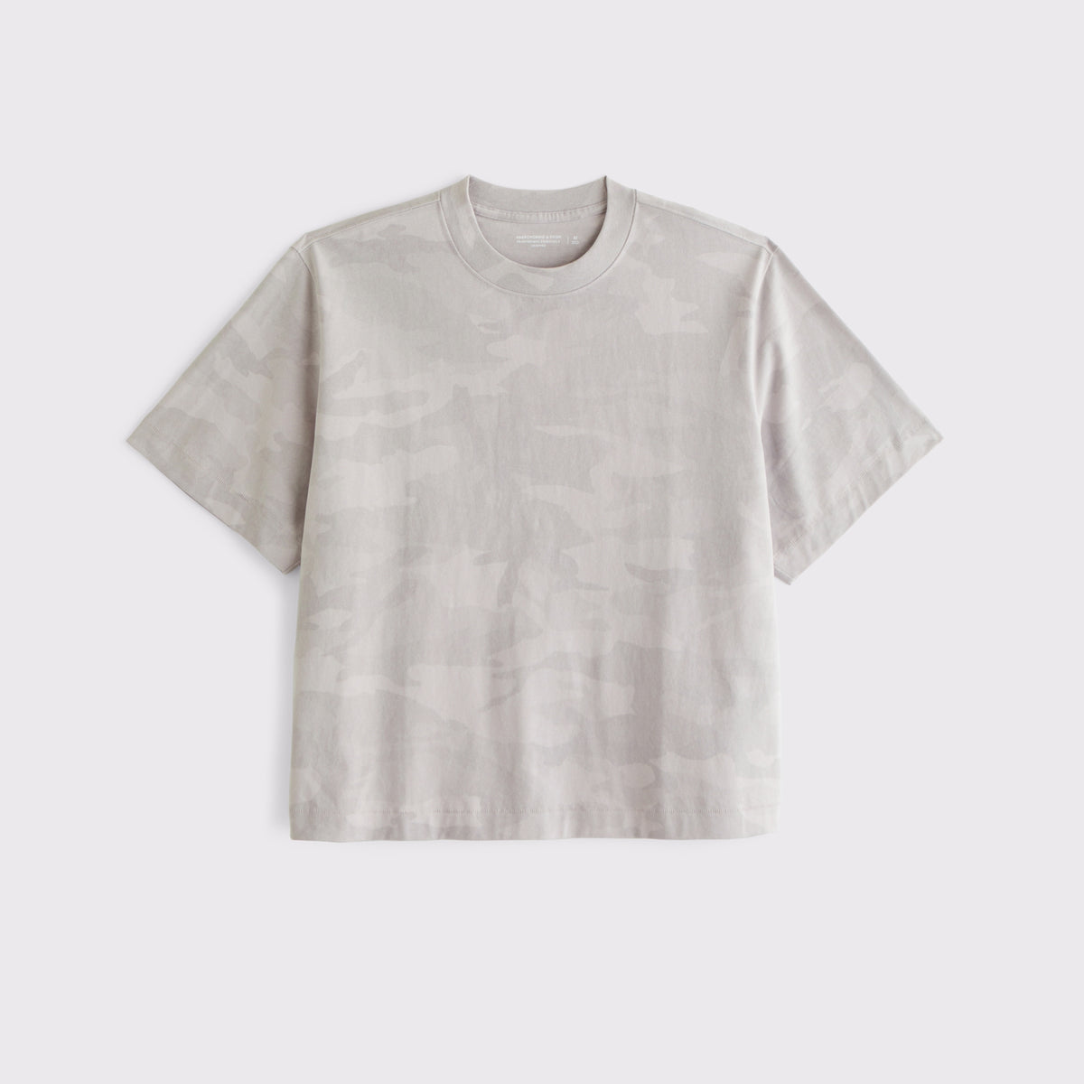 Abercrombie Premium Heavyweight Cropped Tee