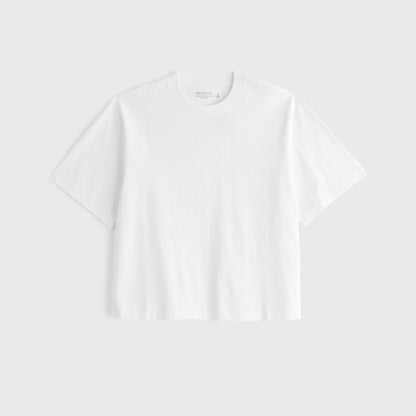 Abercrombie Premium Heavyweight Cropped Tee
