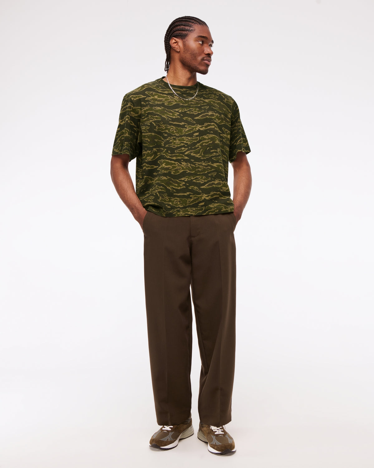 Abercrombie Premium Heavyweight Cropped Tee