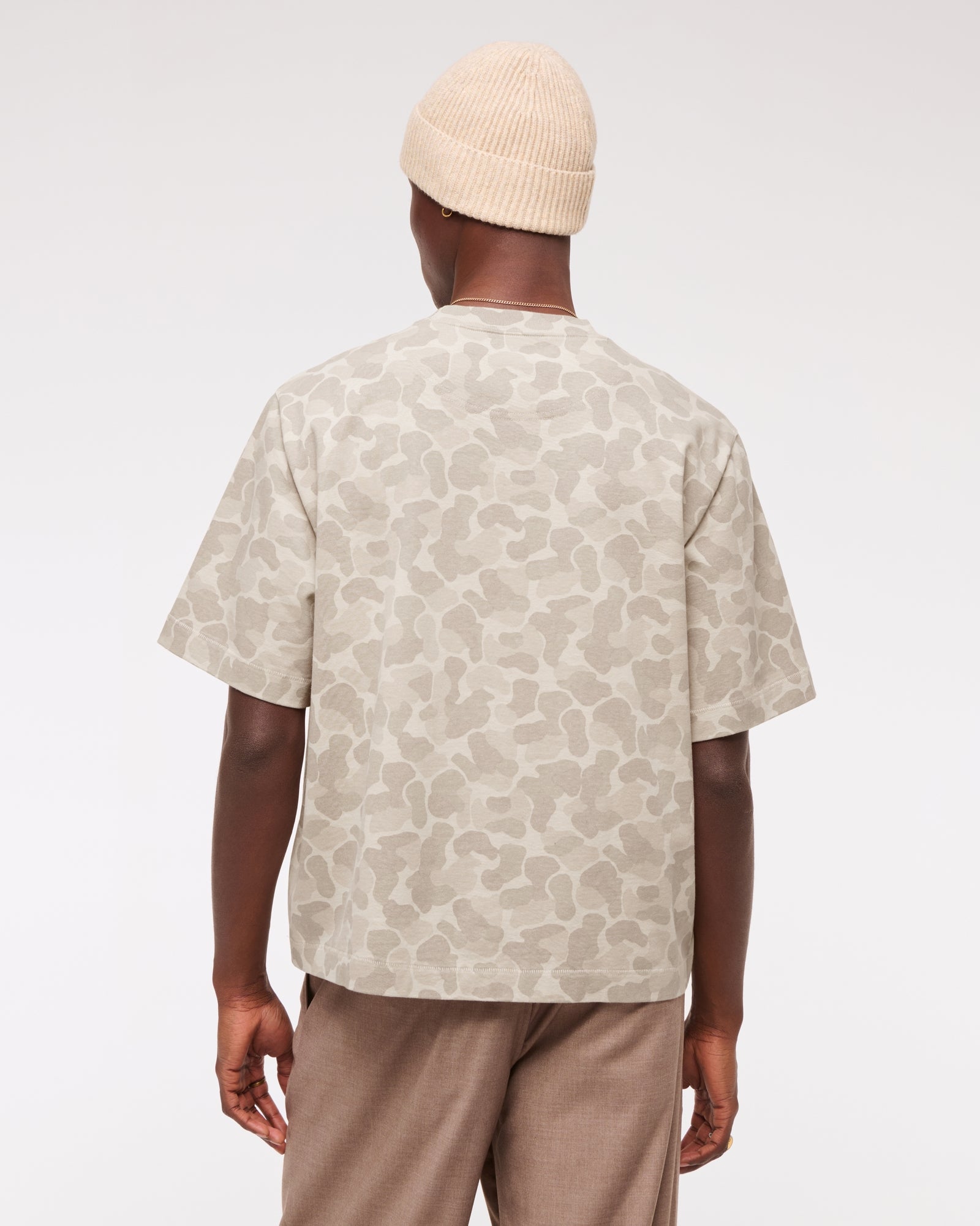 Abercrombie Premium Heavyweight Cropped Tee