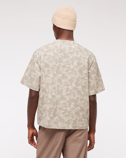 Abercrombie Premium Heavyweight Cropped Tee