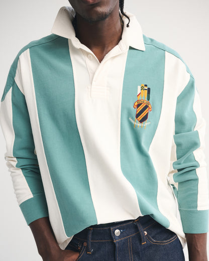 Abercrombie Premium Heavyweight Rugby Polo