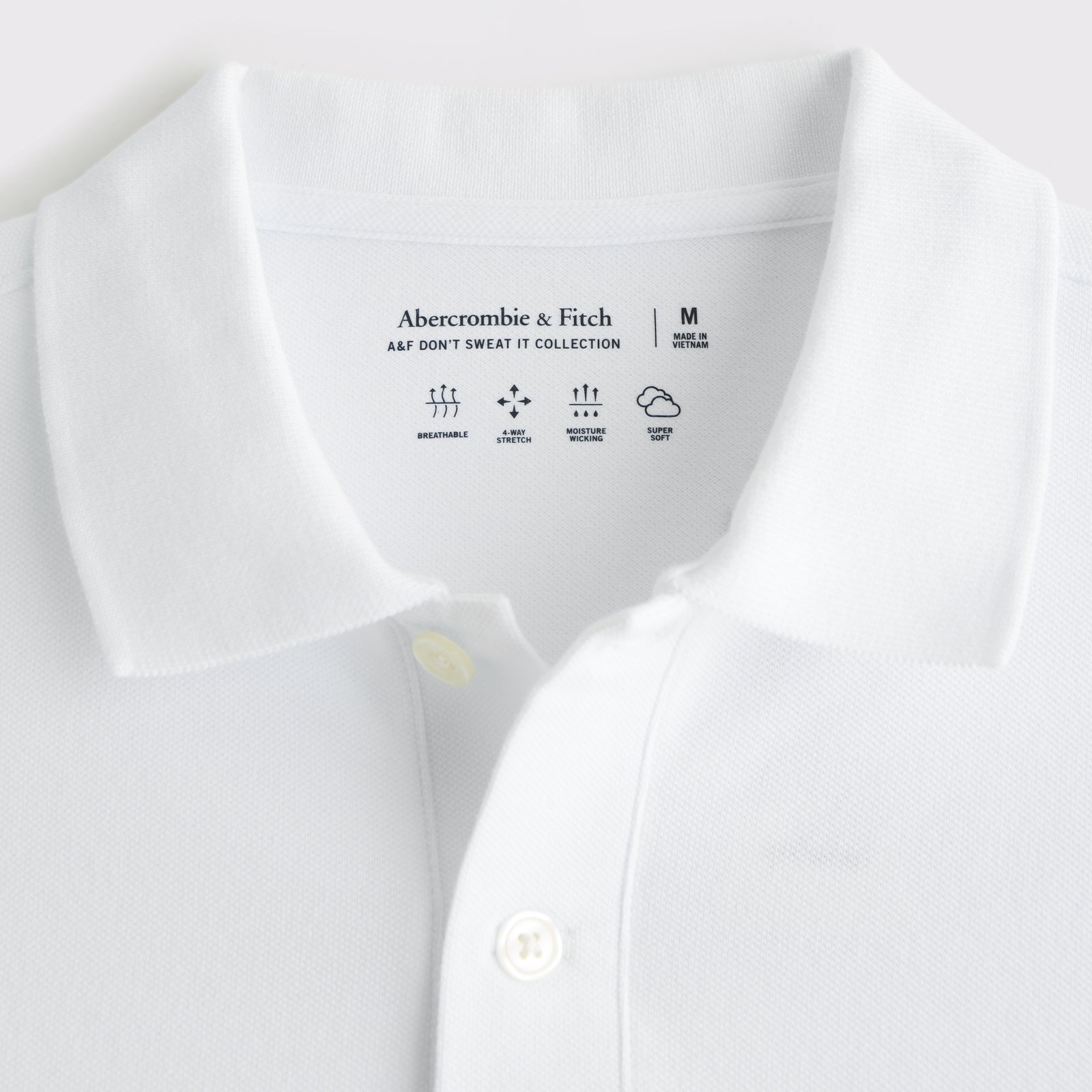 Abercrombie Signature Icon Don't Sweat It Polo