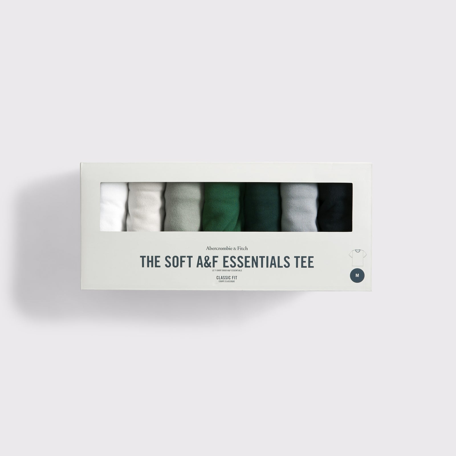 Abercrombie 7-Pack Classic Essential Tees