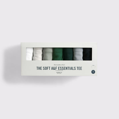 Abercrombie 7-Pack Classic Essential Tees