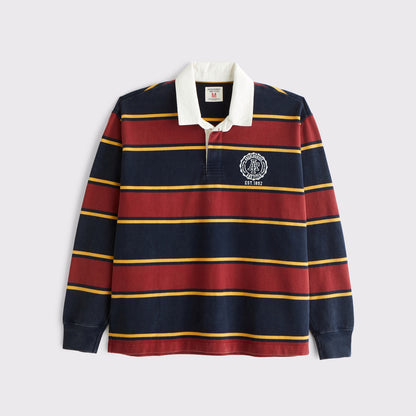Abercrombie Premium Heavyweight Rugby Polo