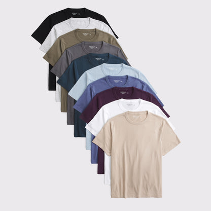 Abercrombie 10-Pack Classic Essential Tees