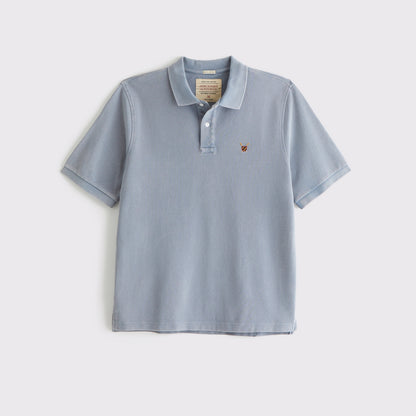 Abercrombie 100% Cotton Icon Pique Polo