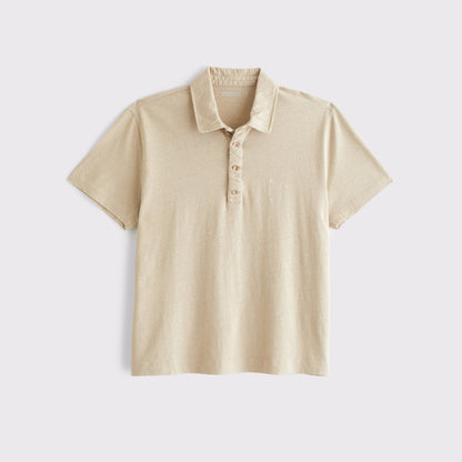 Abercrombie Linen-Blend Polo