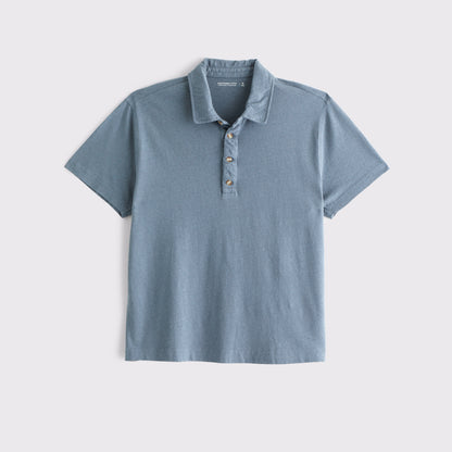 Abercrombie Linen-Blend Polo